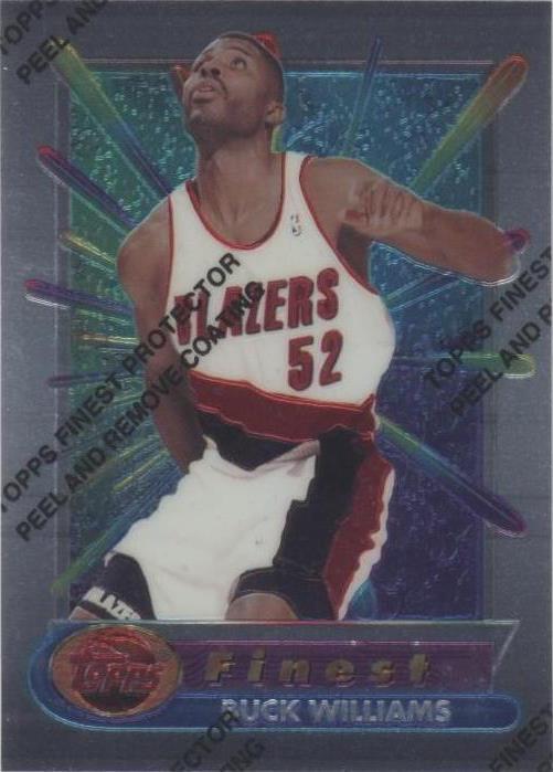 1994-95 Topps Finest - Buck Williams #172