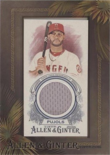 2016 Topps Allen & Ginter - Albert Pujols #AGR-APU