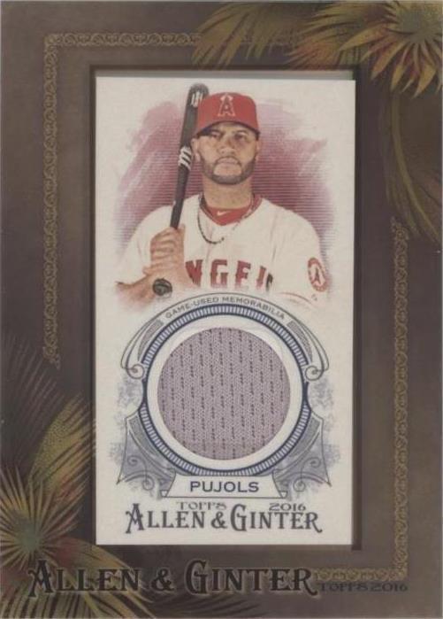2016 Topps Allen & Ginter - Albert Pujols #AGR-APU