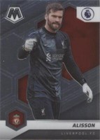 2021-22 Panini Mosaic Premier League Alisson Becker #171