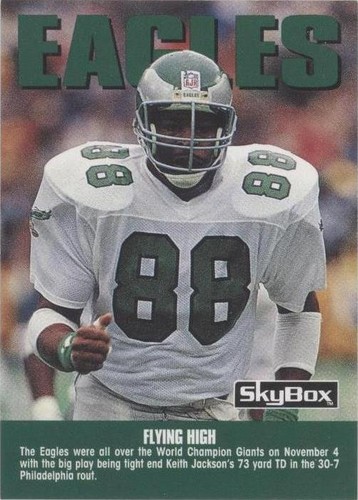1992 Skybox Impact Keith Jackson #297
