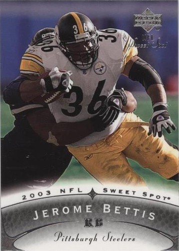 2003 Upper Deck Sweet Spot Jerome Bettis #49