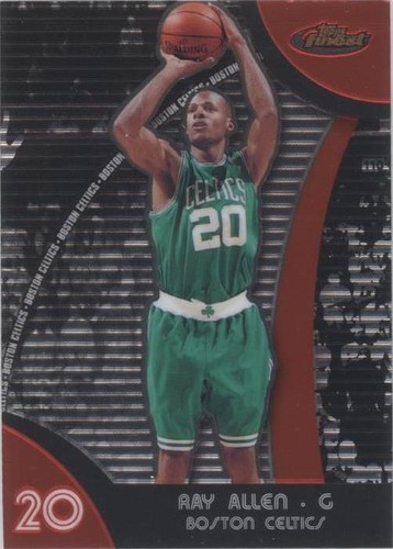 2007-08 Topps Finest - Ray Allen #2