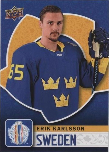 2016 Upper Deck World Cup of Hockey - Erik Karlsson #WCH-36
