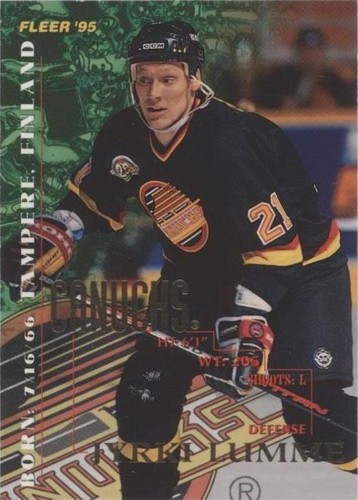 1994-95 Fleer - Jyrki Lumme #226