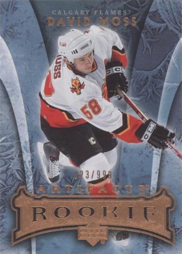 2007-08 Upper Deck Artifacts - Dave Moss #167
