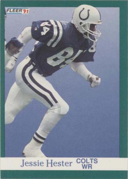 1991 Fleer Jessie Hester #83