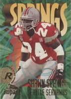 1997 Skybox Impact Shawn Springs #243