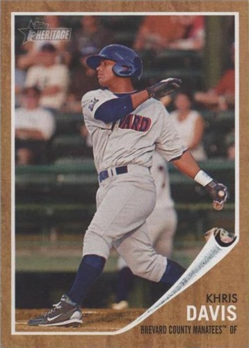 2011 Topps Heritage Minor League Edition - Khris Davis #96