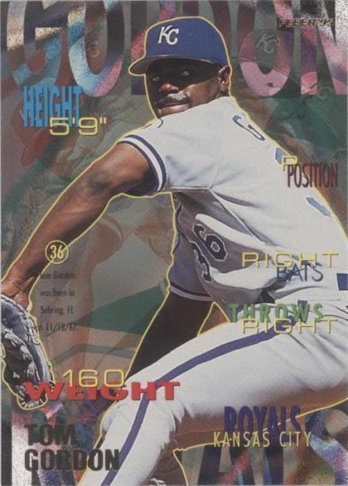 1995 Fleer — Том Гордон No158
