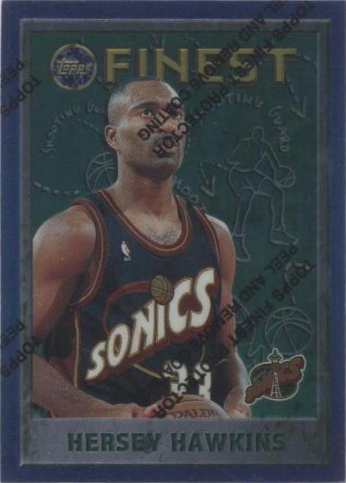 1995-96 Topps Finest - Camiseta Hawkins #235