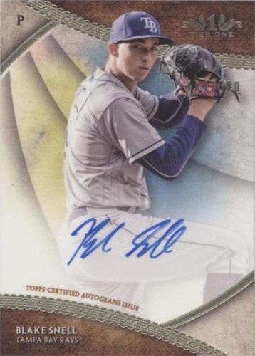 2017 Topps Tier One - Blake Snell #BOA-BSN