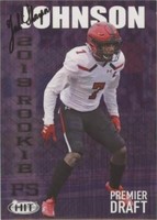 2019 Sage Hit Premier Draft Jah'shawn Johnson #111