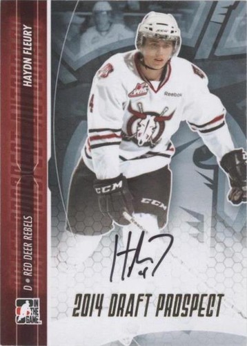 2014 In the Game Draft Prospects - Haydn Fleury #A-HF1