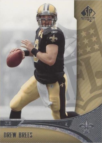 2006 SP Authentic Drew Brees #54