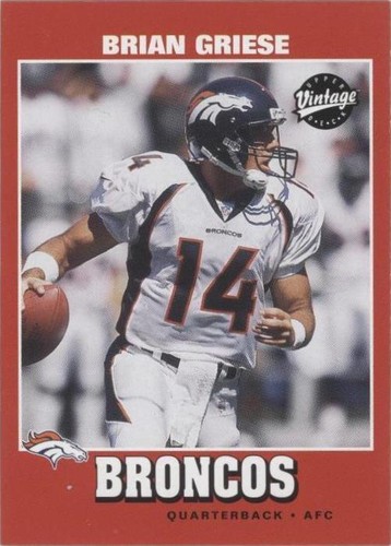2001 Upper Deck Vintage Brian Griese #54