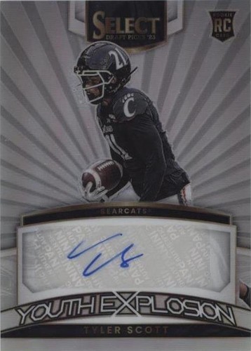 2023 Panini Select Draft Picks Tyler Scott #YS-TSC