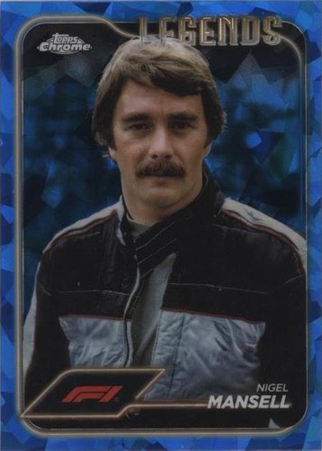 2024 Topps Chrome Sapphire Edition Formula 1 - Nigel Mansell #189