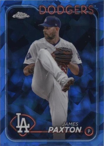 2024 Topps Chrome Update Series Sapphire Edition - James Paxton #USCS27