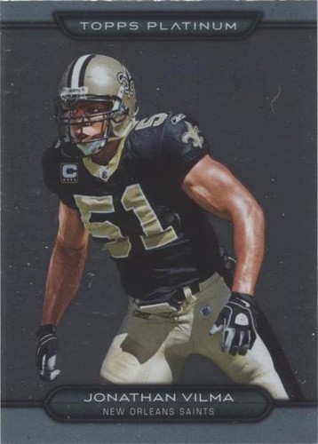 2010 Topps Platinum Jonathan Vilma #99
