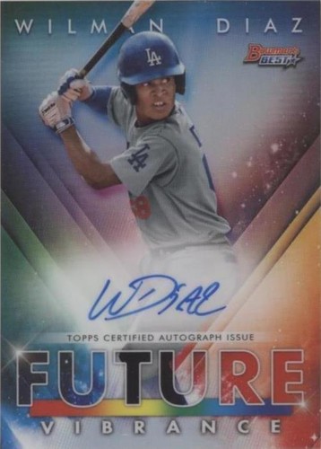 2021 Bowman's Best - Wilman Diaz #BFVA-WD