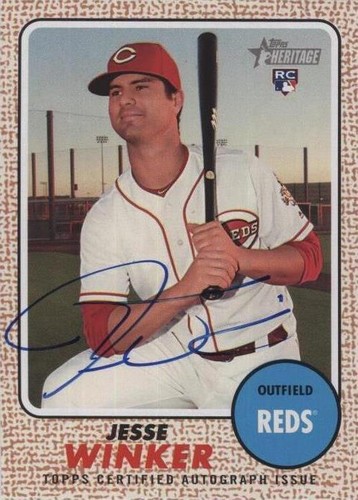 2017 Topps Heritage High Number - Jesse Winker #ROA-JW