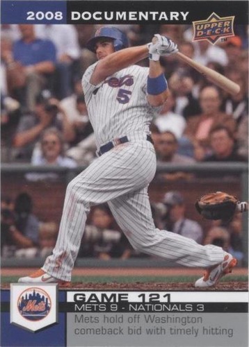 2008 Upper Deck Documentary - David Wright #3594