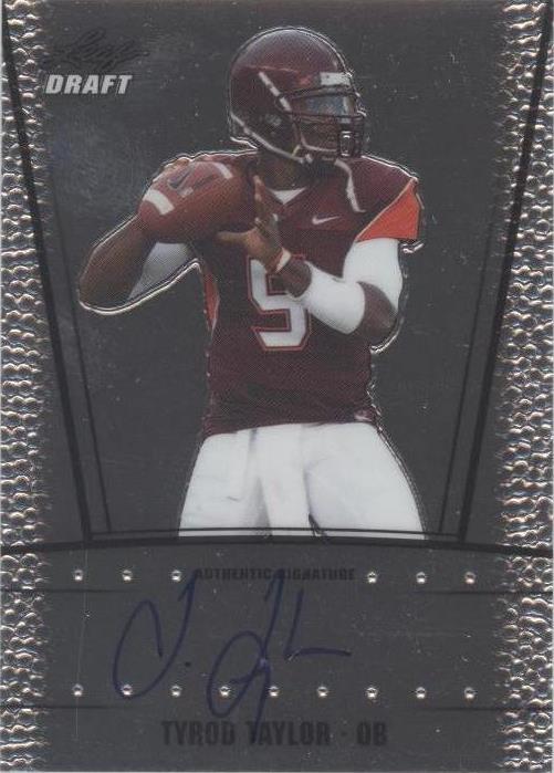 Leaf Metal Draft Tyrod Taylor 2011 #RC-TT2