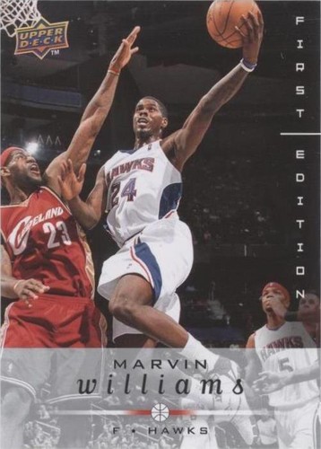 2008-09 Upper Deck First Edition - Marvin Williams/LeBron James #6