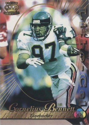 1996 Pacific Litho-Cel Cornelius Bennett #LITHO-6
