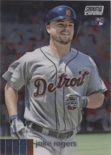 2020 Topps Stadium Club Chrome - Jake Rogers #295