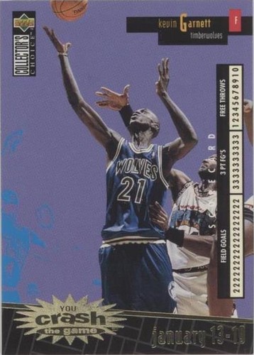 1996-97 Upper Deck Collector's Choice - Kevin Garnett #C16