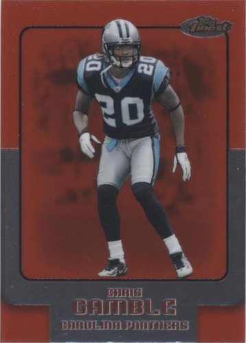 2006 Topps Finest Chris Gamble #81