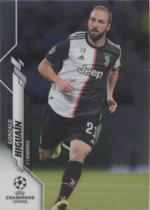 2019-20 Topps Chrome UCL Gonzalo Higuain #84