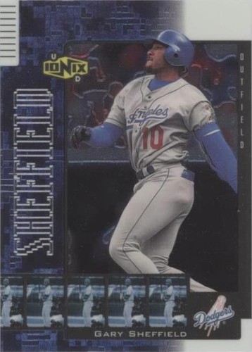 2000 Upper Deck Ionix - Gary Sheffield #22