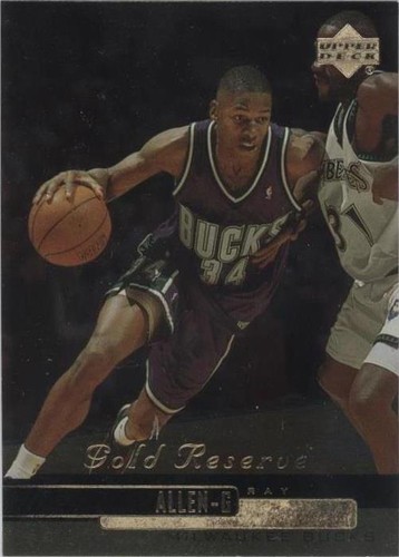1999-00 Upper Deck Gold Reserve - Ray Allen #117