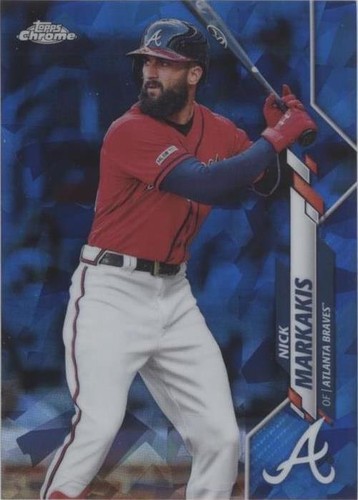 2020 Topps Chrome Sapphire Edition - Nick Markakis #156