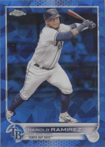 2022 Topps Chrome Update Series Sapphire Edition - Harold Ramirez #US67