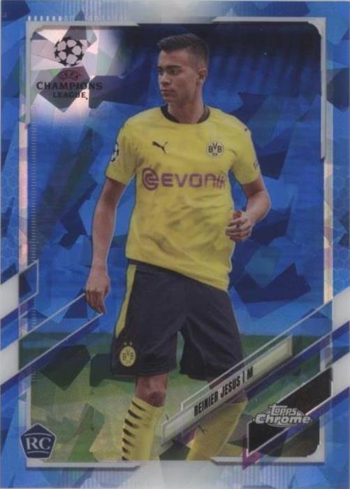 2020-21 Topps Chrome UCL Sapphire Edition Reinier #93