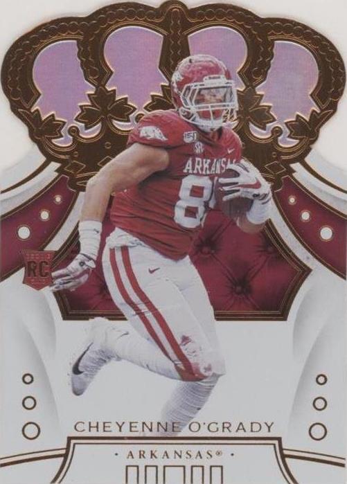 2020 Panini Chronicles Draft Picks Cheyenne O'Grady #77