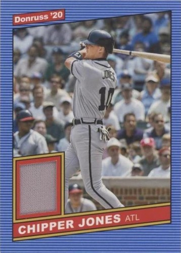 2020 Panini Donruss - Chipper Jones #86M-CJ
