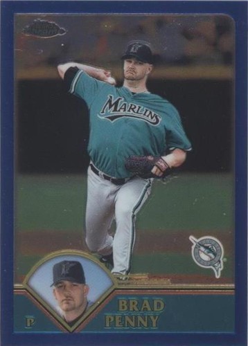 2003 Topps Chrome - Brad Penny #329