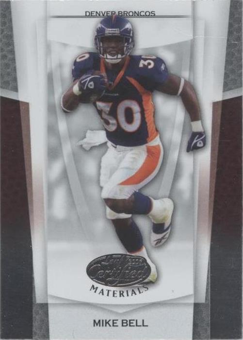 2007 Leaf Certified Materials Mike Bell #138