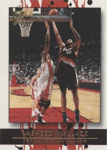 2000-01 Topps Gallery - Rasheed Wallace #74