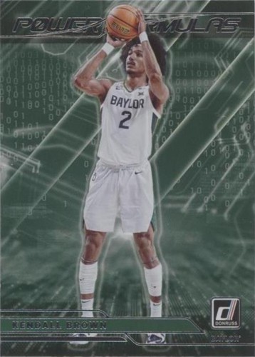 2022-23 Panini Chronicles Draft Picks - Kendall Brown #PF-KBR