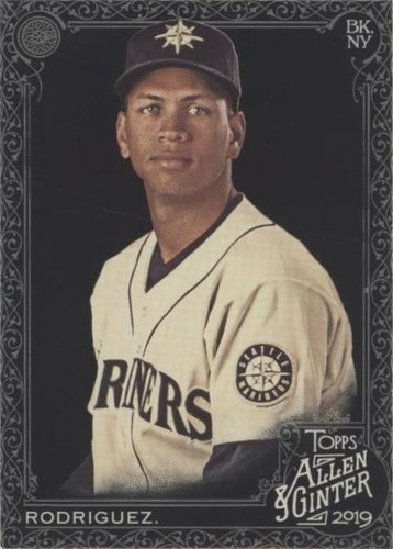 2019 Topps Allen & Ginter's X - Alex Rodriguez #393