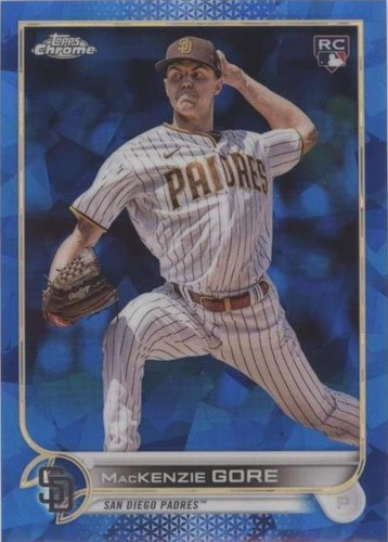 2022 Topps Chrome Update Series Sapphire Edition - MacKenzie Gore #US81