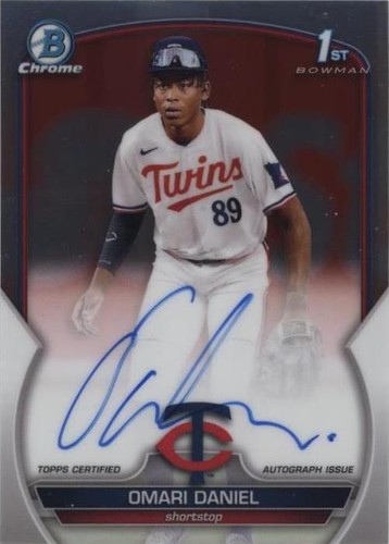2023 Bowman Chrome - Omari Daniel #CPA-OD