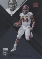 2017 Panini Elite Draft Picks Thomas Rawls #92