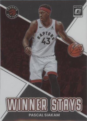 その他 Donruss Optic Pascal Siakam RC silver 2016-17 Donruss Optic Pascal Siakam Silver Holo Prizm Rookie